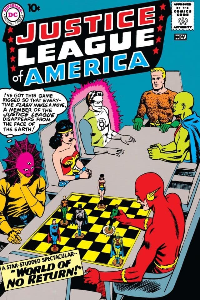 Justice League of America #1 cover