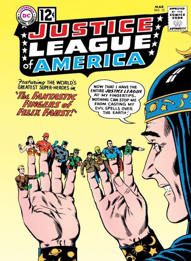 Justice League of America #10 cover