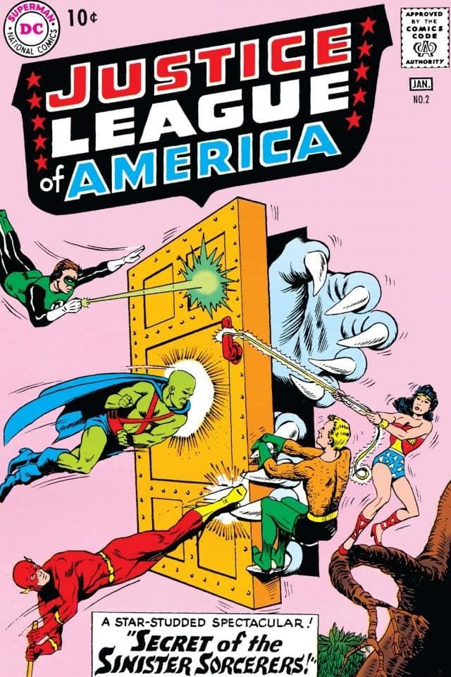 Justice League of America #2 cover