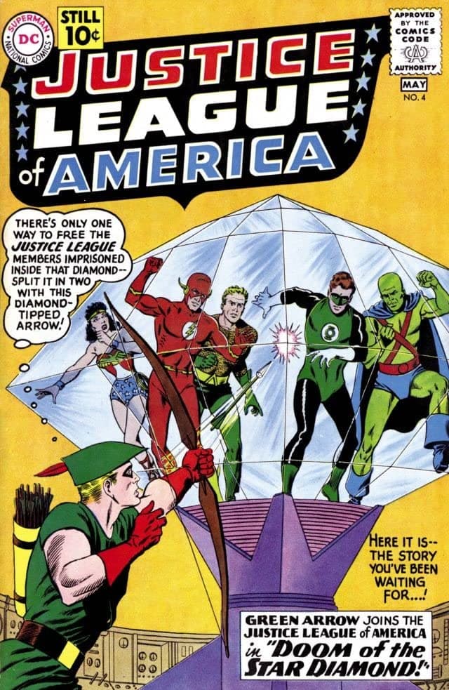 Justice League of America #4 cover