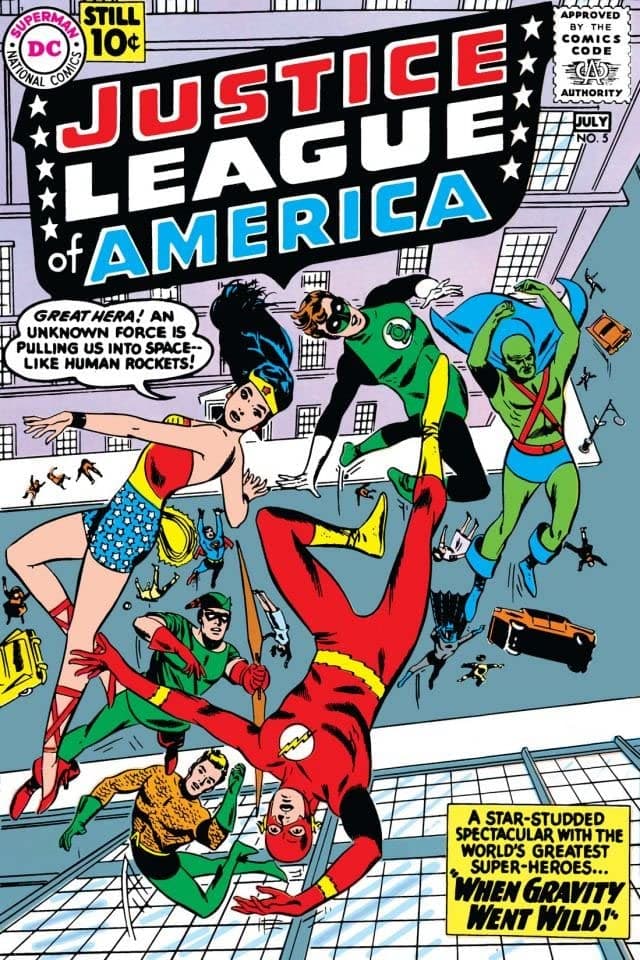 Justice League of America #5 cover