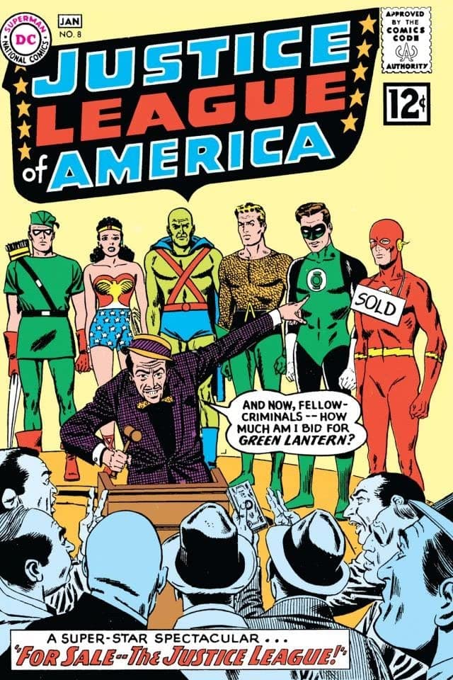 Justice League of America #8 cover