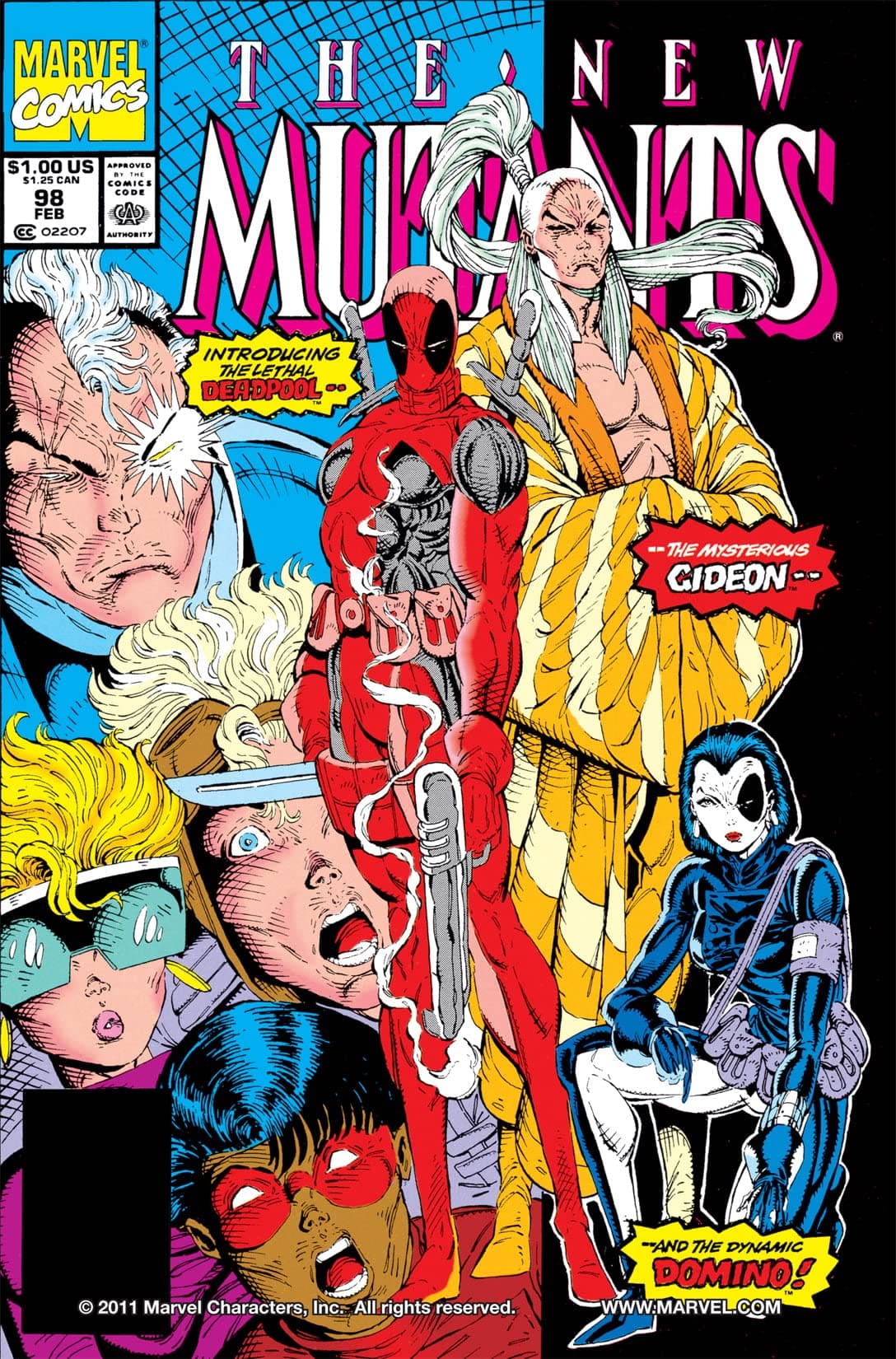 The New Mutants #98 cover