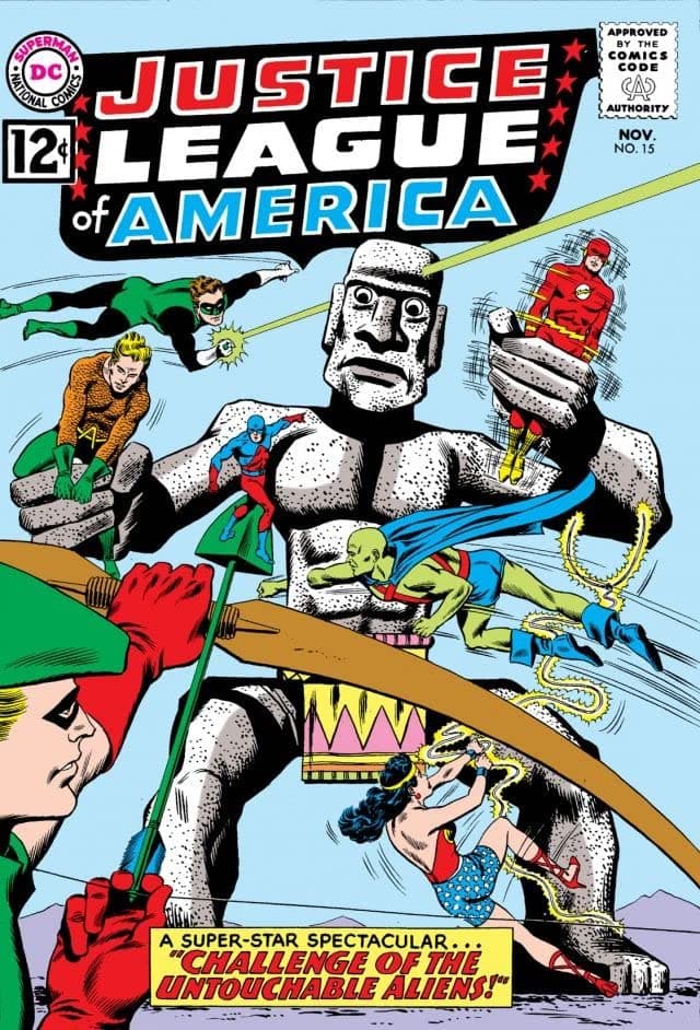 Justice League of America #15 cover