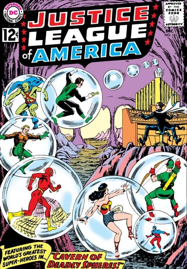 Justice League of America #16 cover