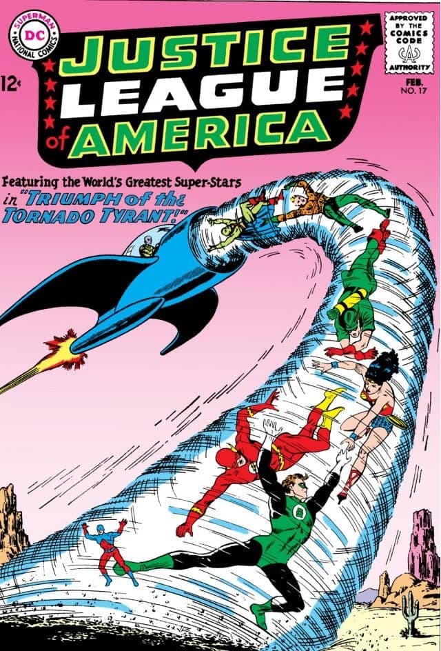 Justice League of America #17 cover