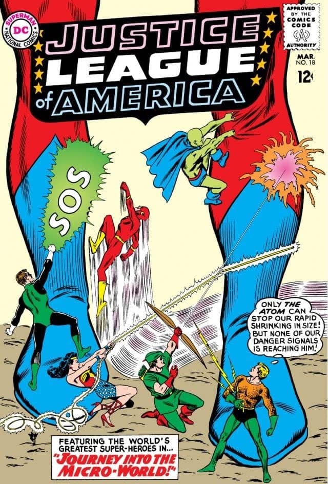 Justice League of America #18 cover
