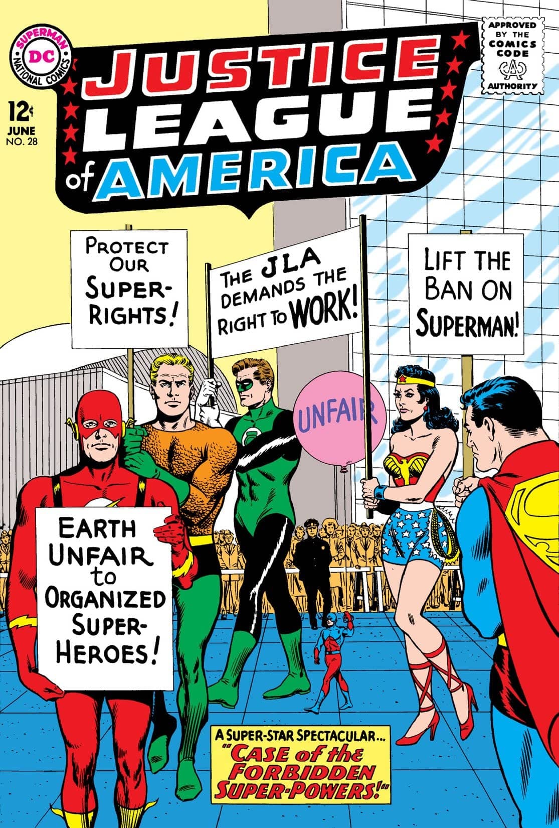 Justice League of America #28 cover