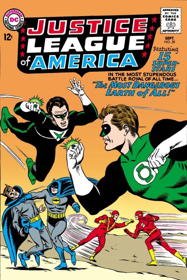 Justice League of America #30 cover