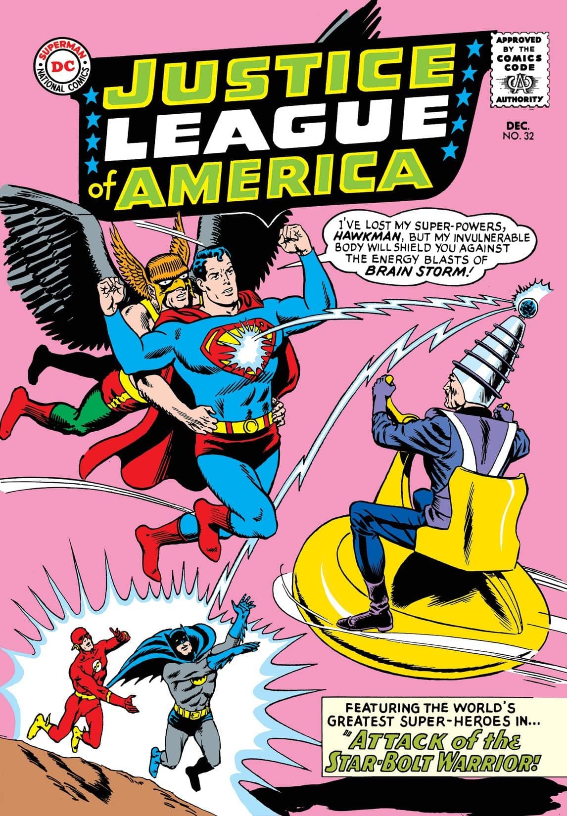 Justice League of America #32 cover