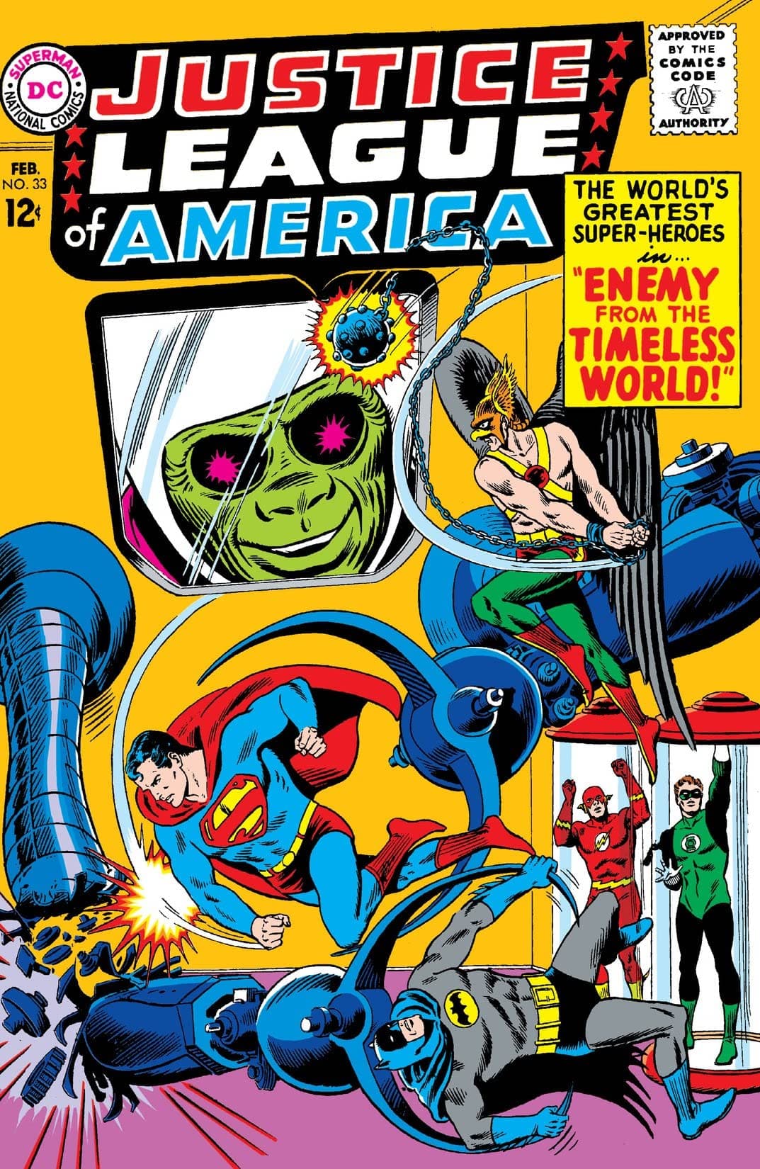 Justice League of America #33 cover