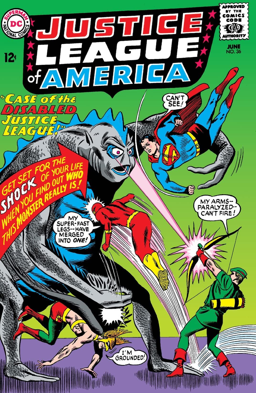 Justice League of America #36 cover