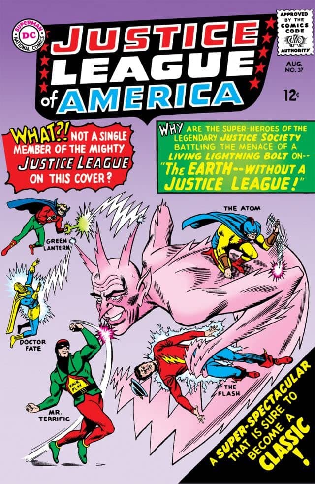 Justice League of America #37 cover