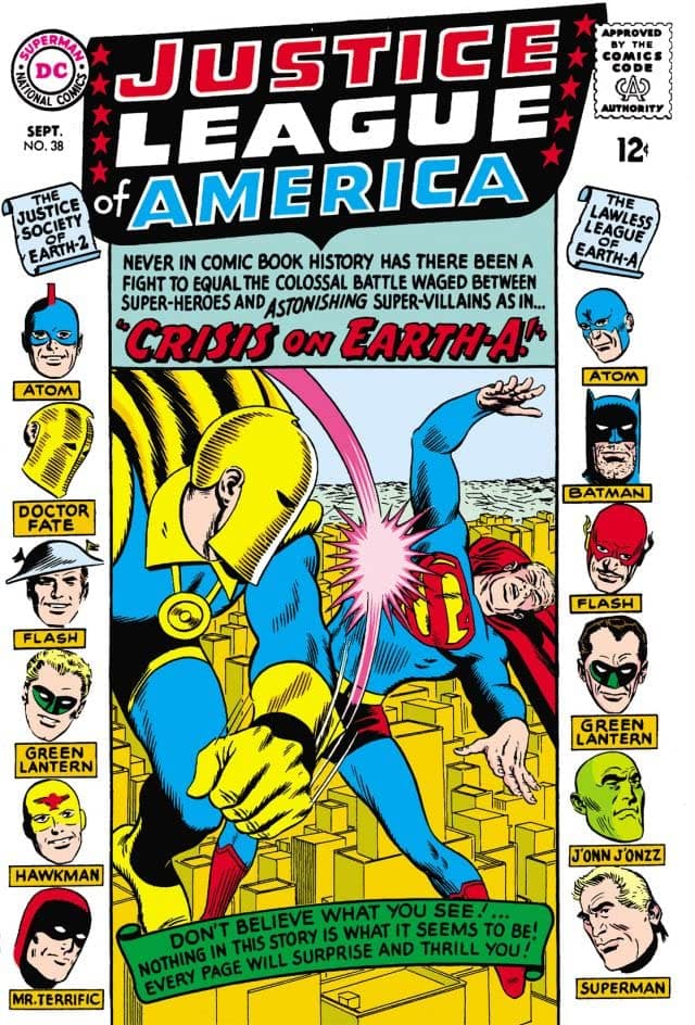 Justice League of America #38 cover