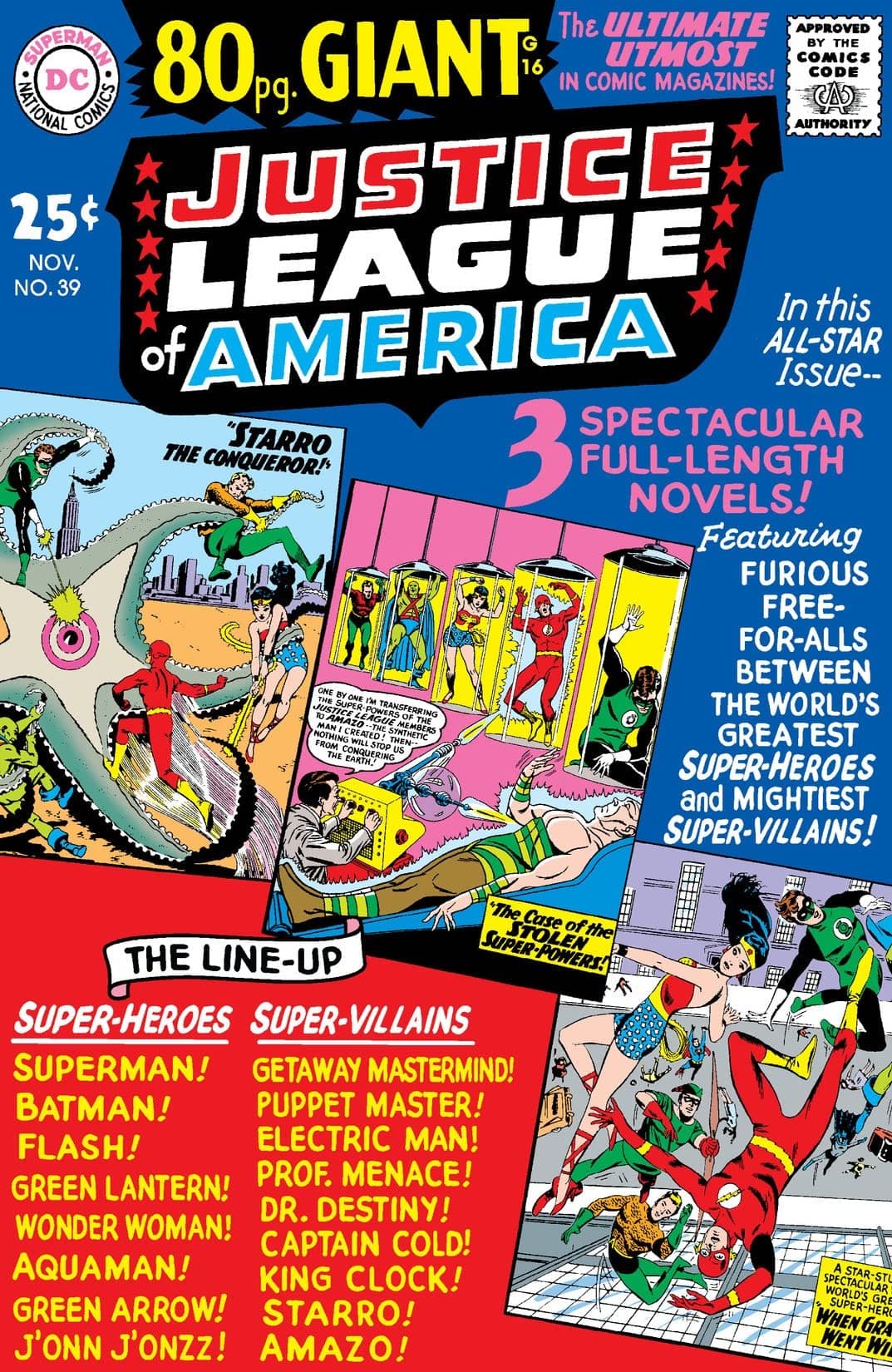 Justice League of America #39 cover