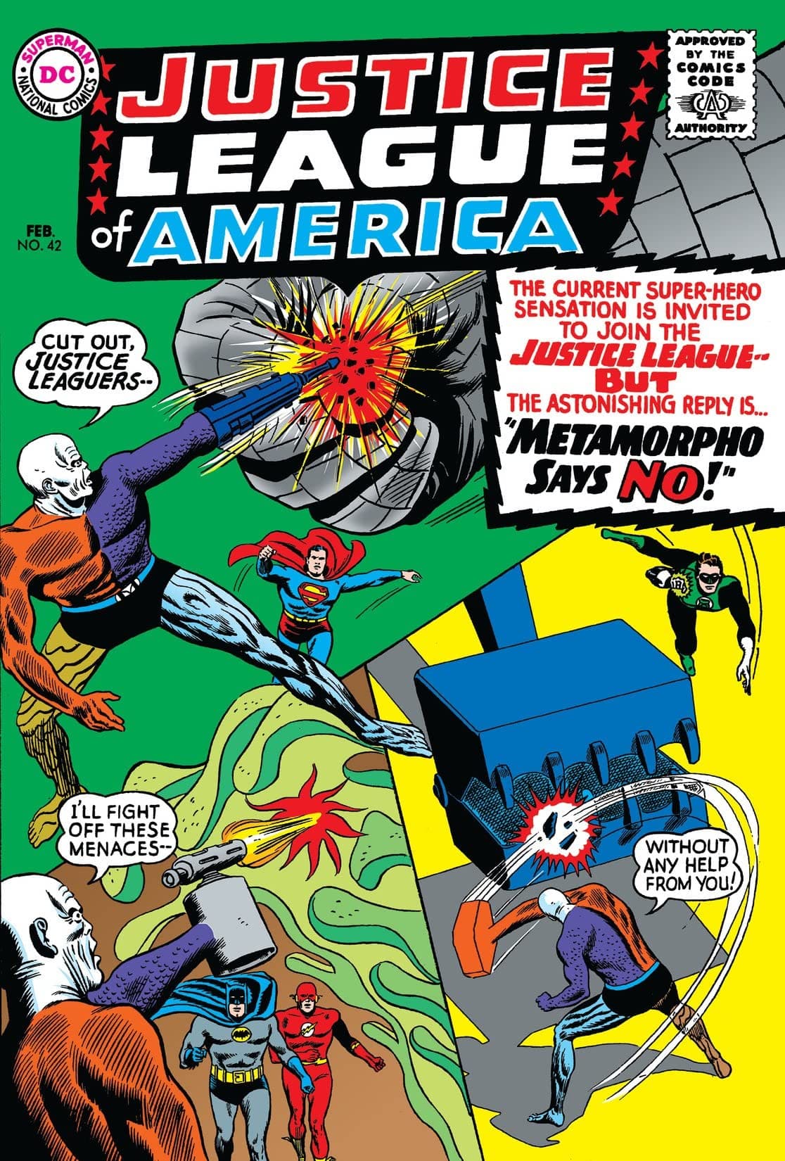 Justice League of America #42 cover
