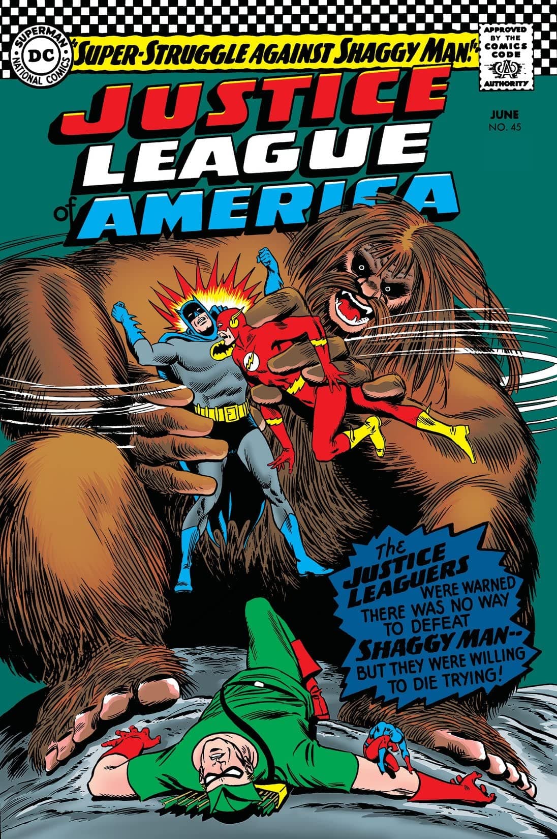 Justice League of America #45 cover
