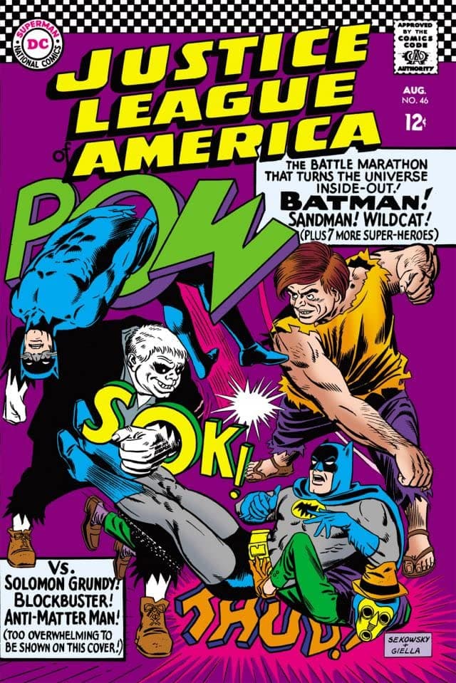 Justice League of America #46 cover