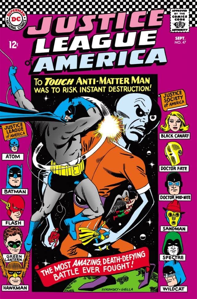Justice League of America #47 cover