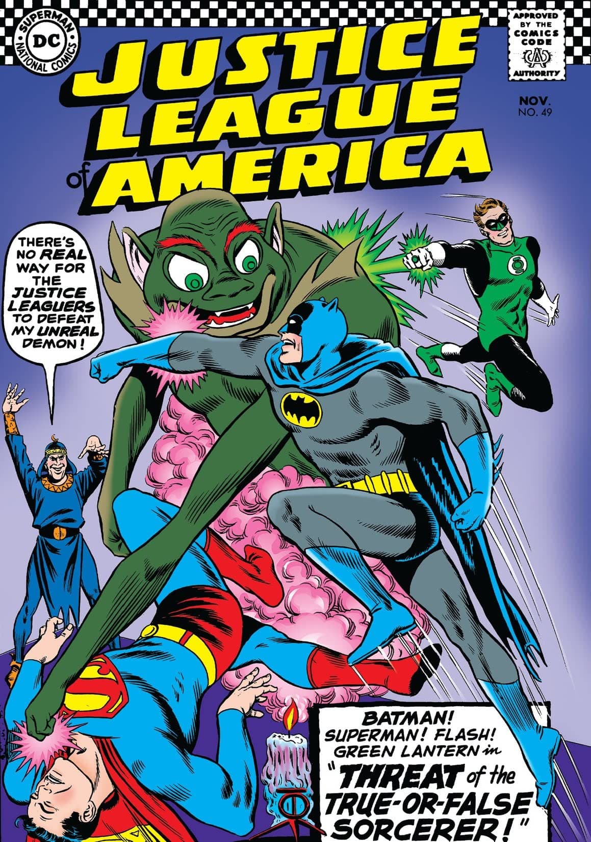 Justice League of America #49 cover
