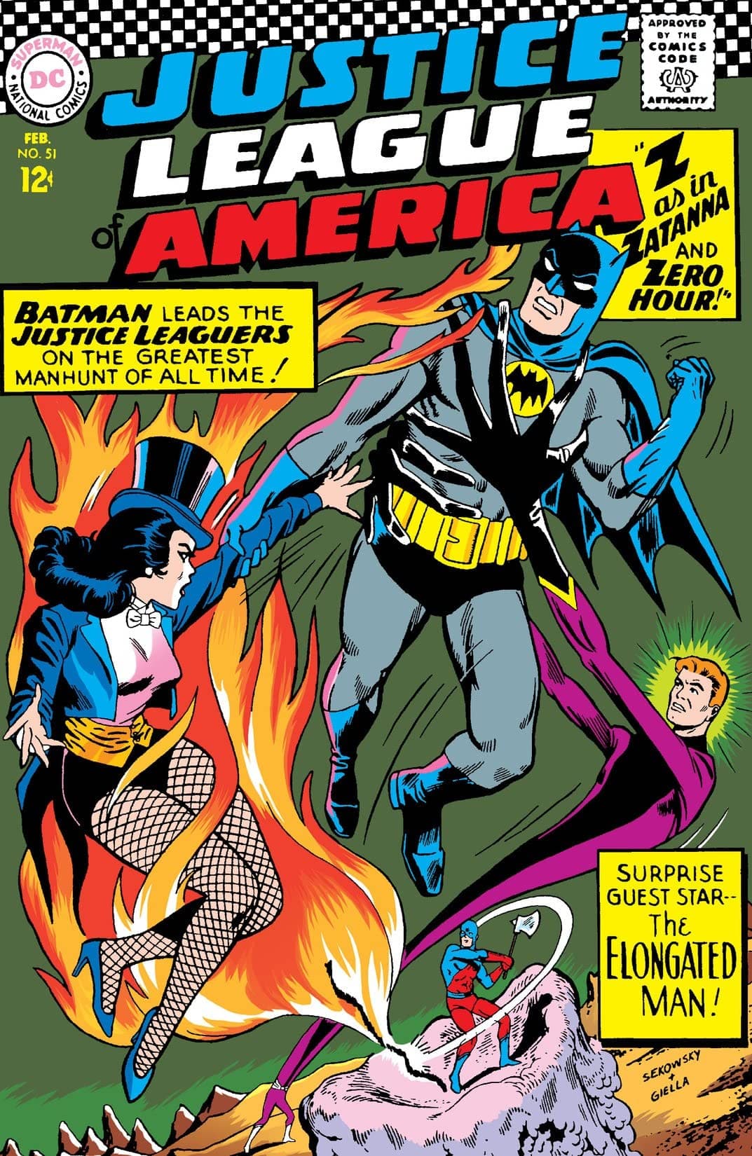 Justice League of America #51 cover