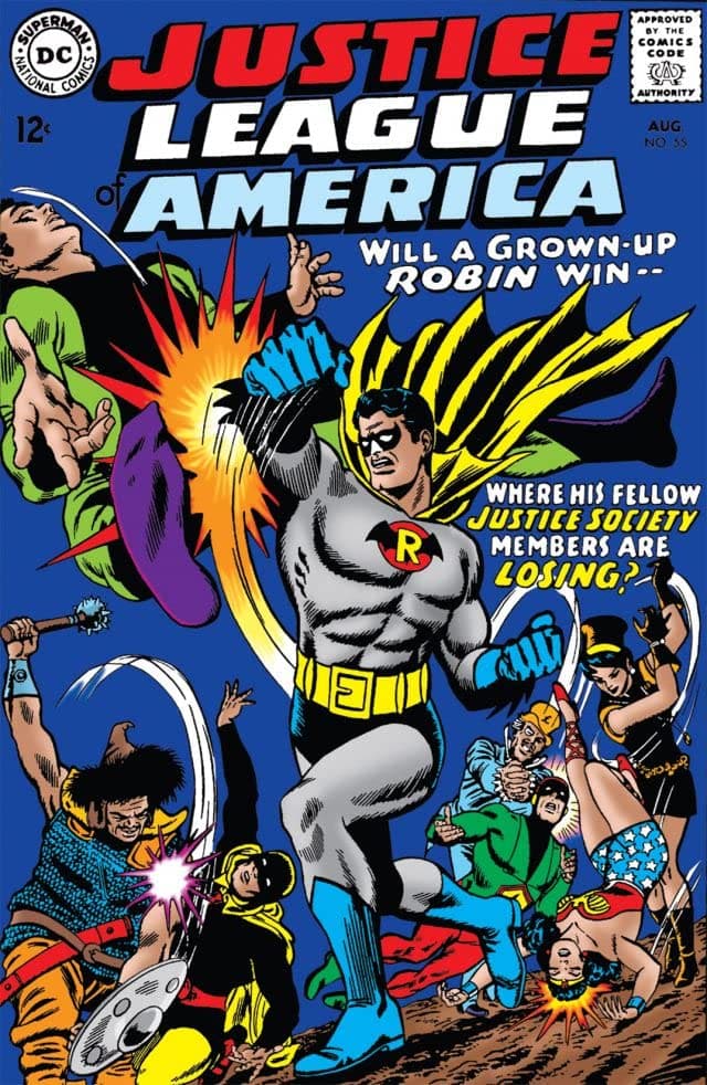 Justice League of America #55 cover