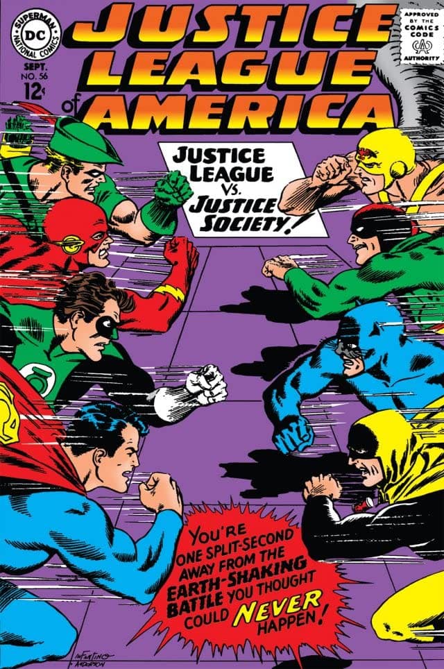 Justice League of America #56 cover