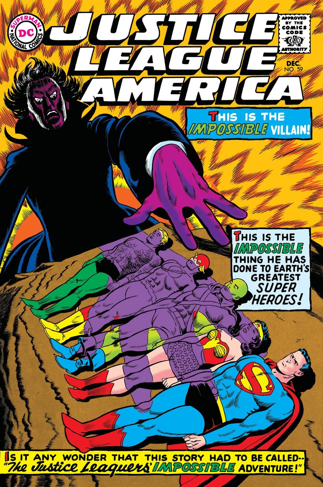 Justice League of America #59 cover