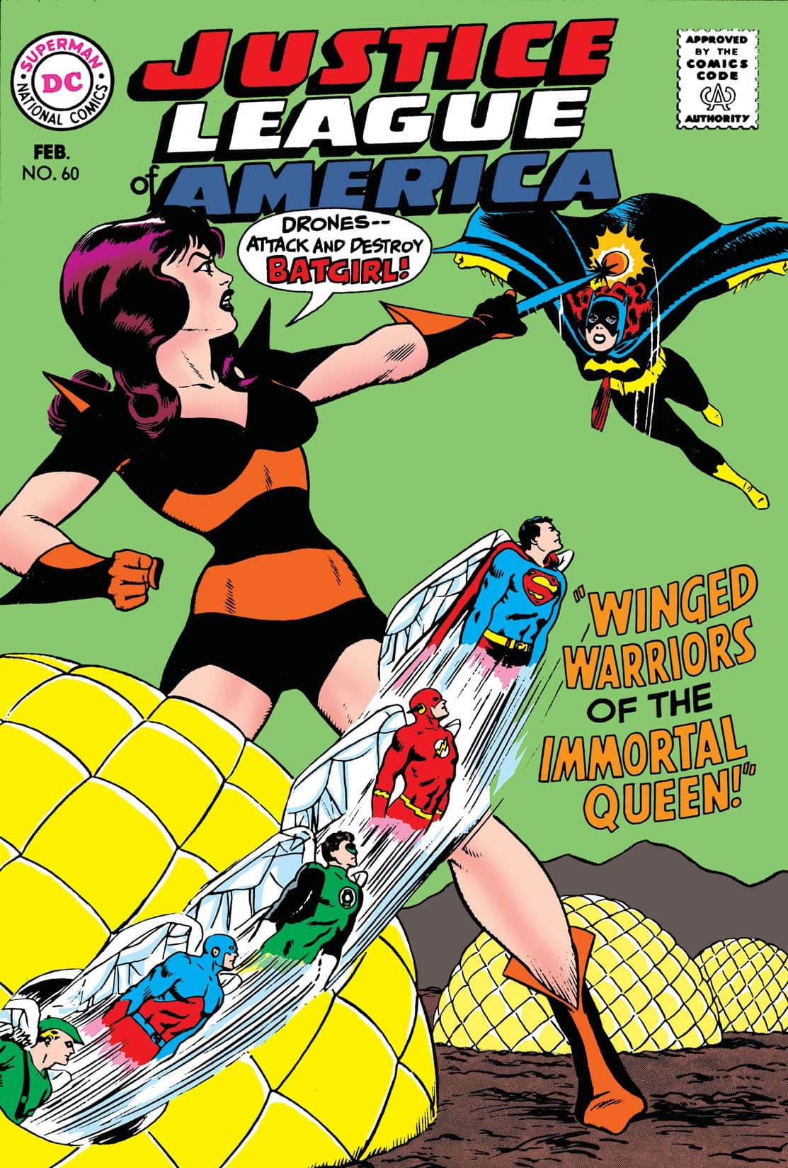 Justice League of America #60 cover