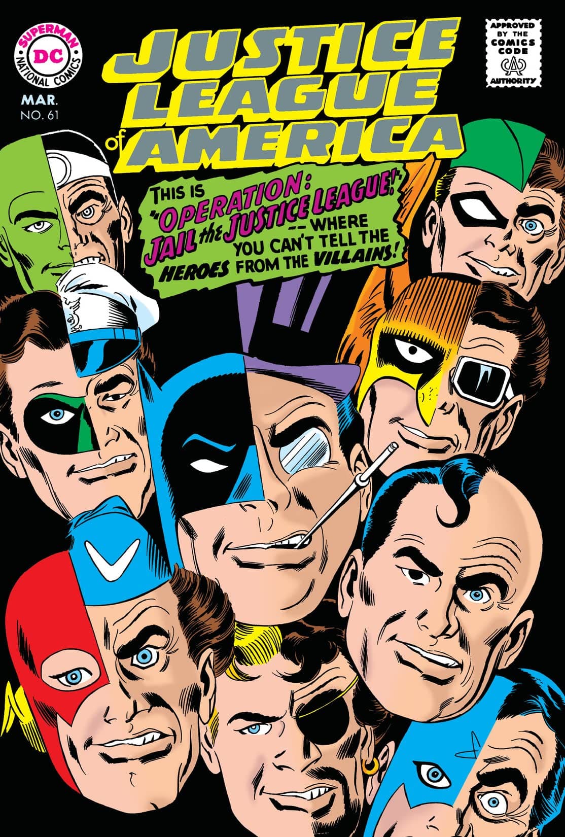 Justice League of America #61 cover