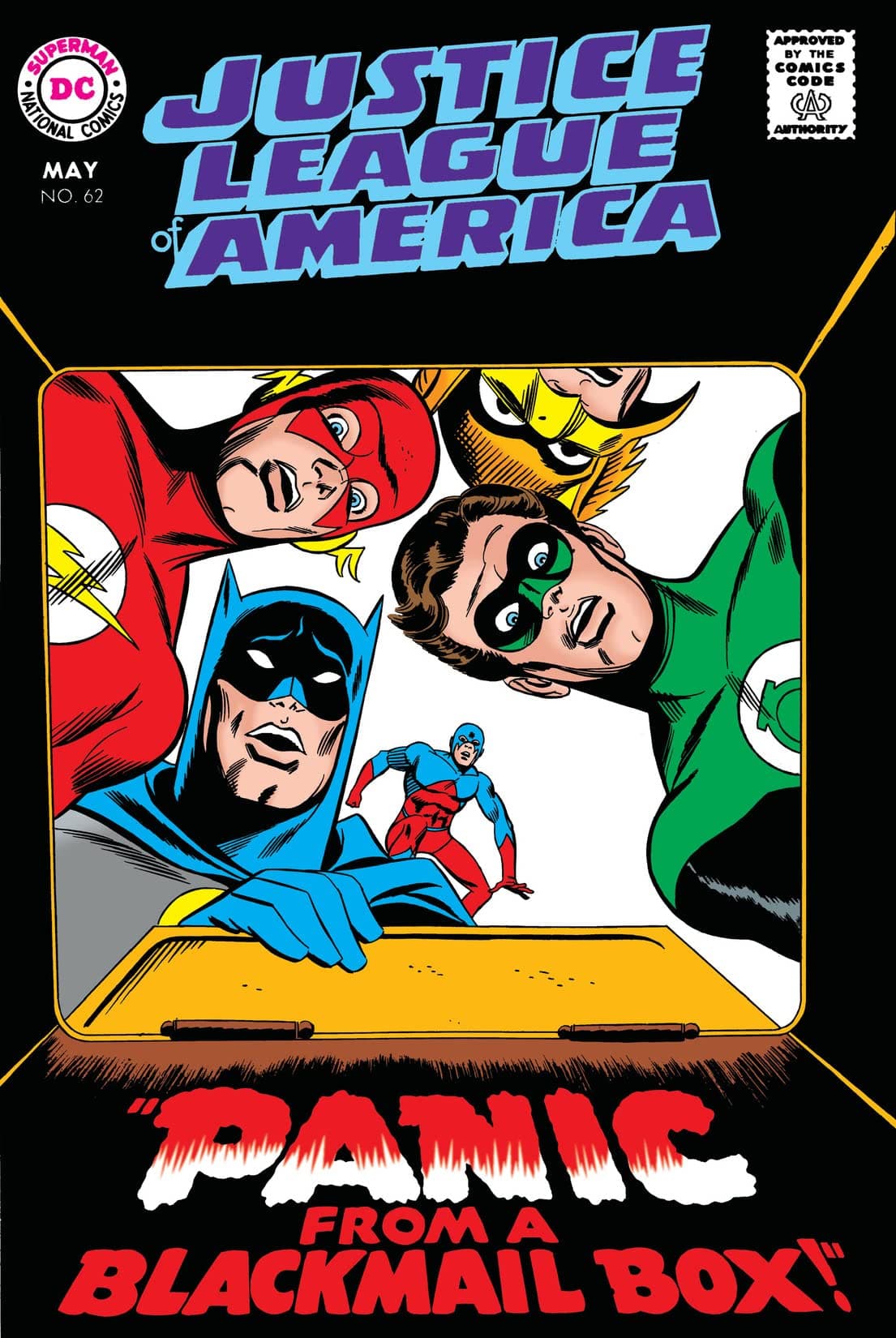 Justice League of America #62 cover