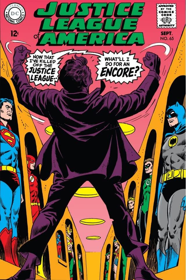 Justice League of America #65 cover