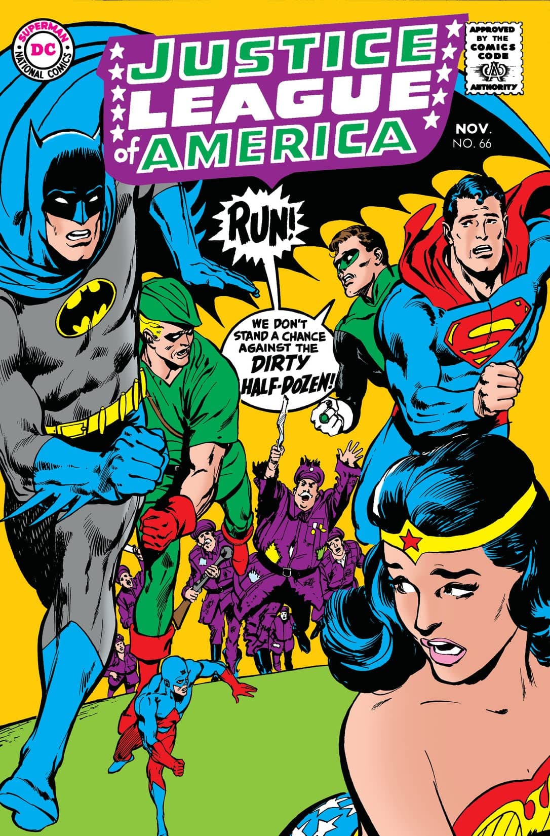 Justice League of America #66 cover