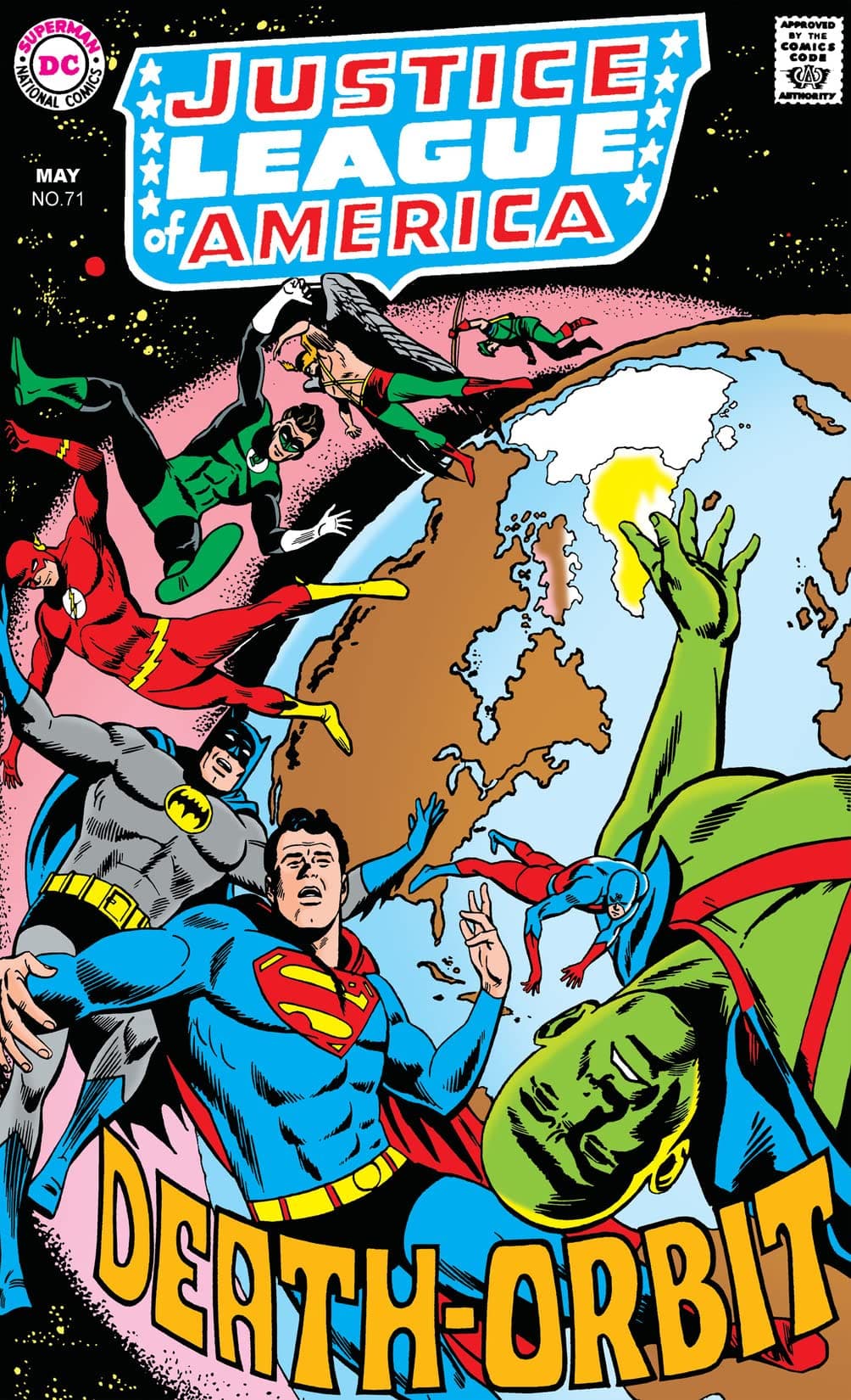 Justice League of America #71 cover