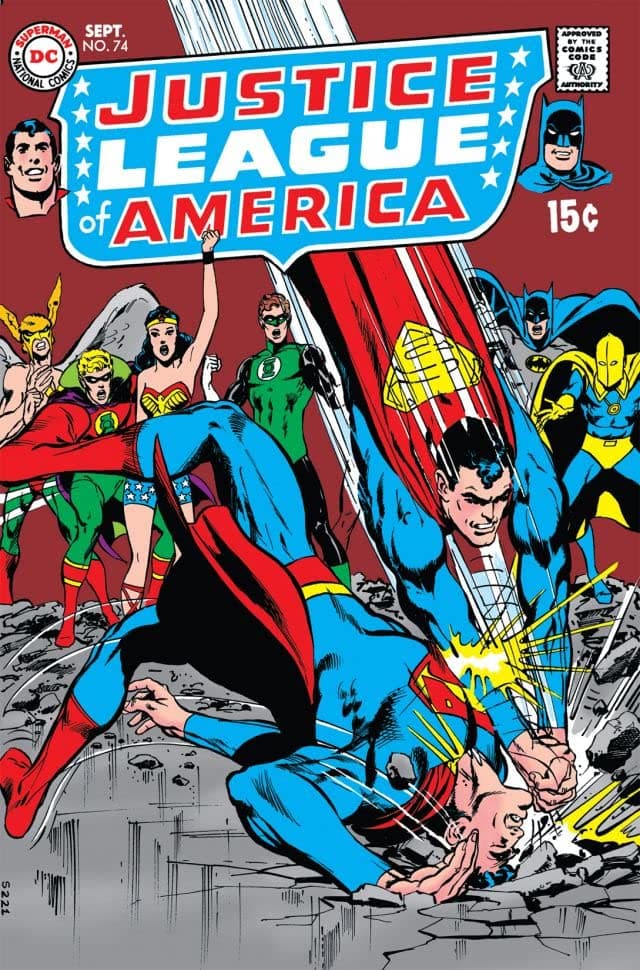 Justice League of America #74 cover