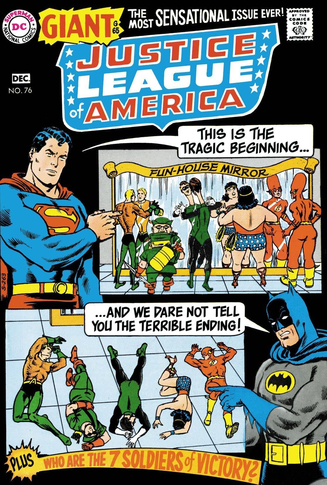 Justice League of America #76 cover