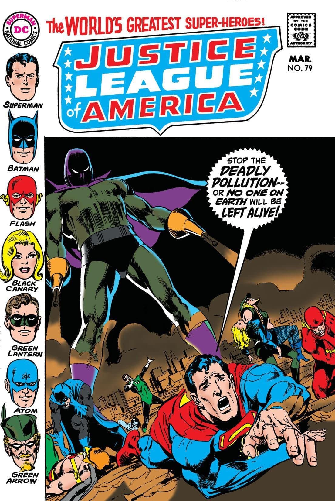 Justice League of America #79 cover