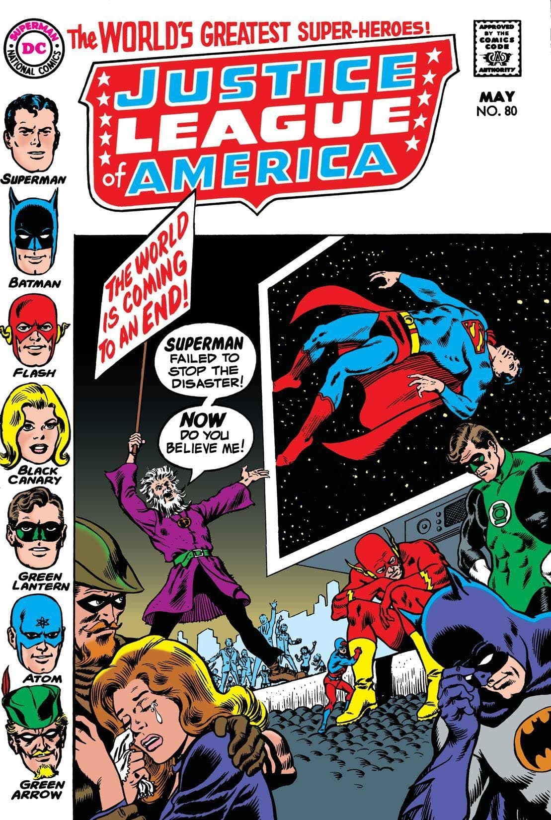Justice League of America #80 cover