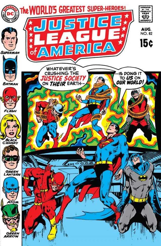 Justice League of America #82 cover