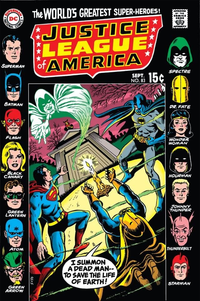 Justice League of America #83 cover