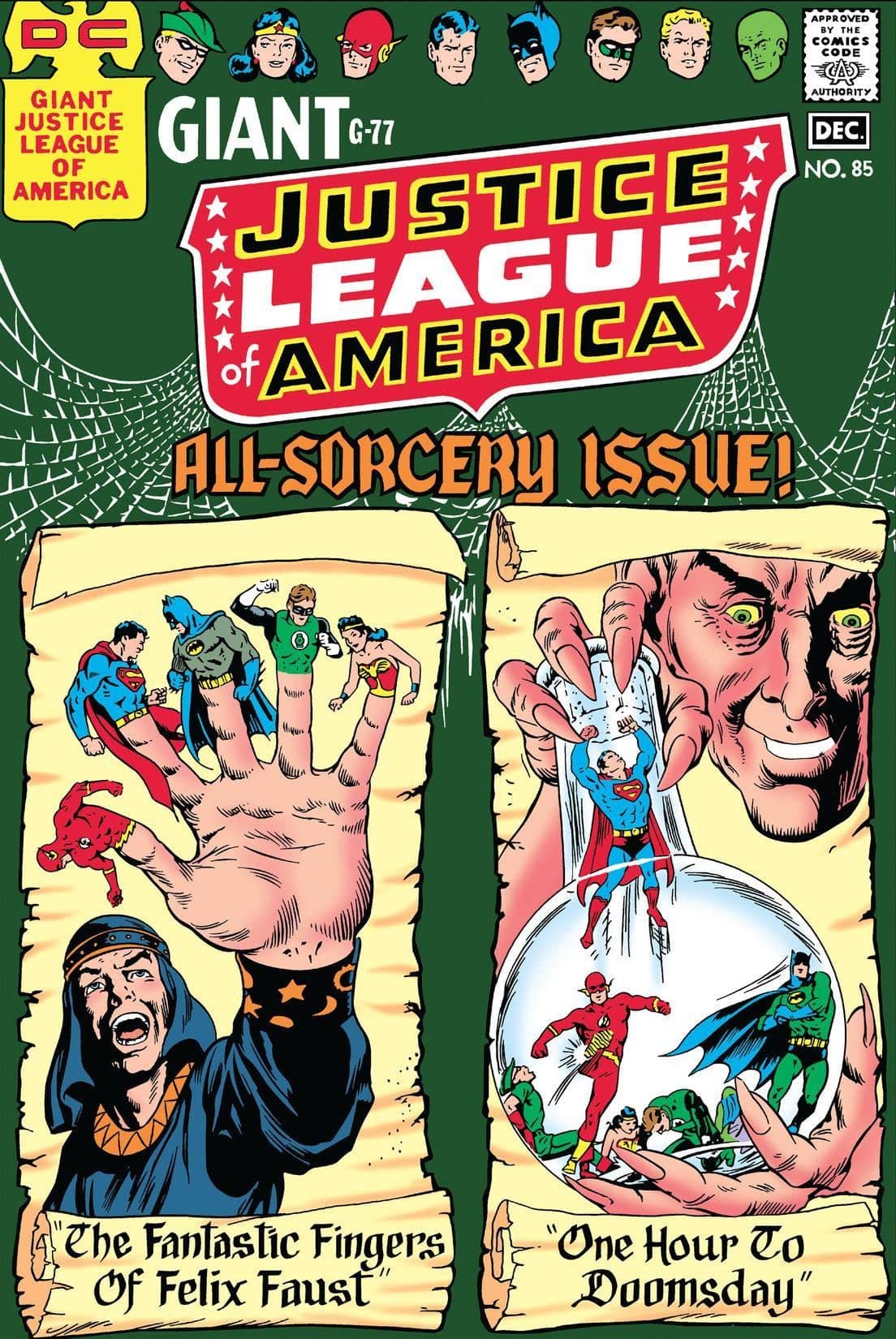 Justice League of America #85 cover