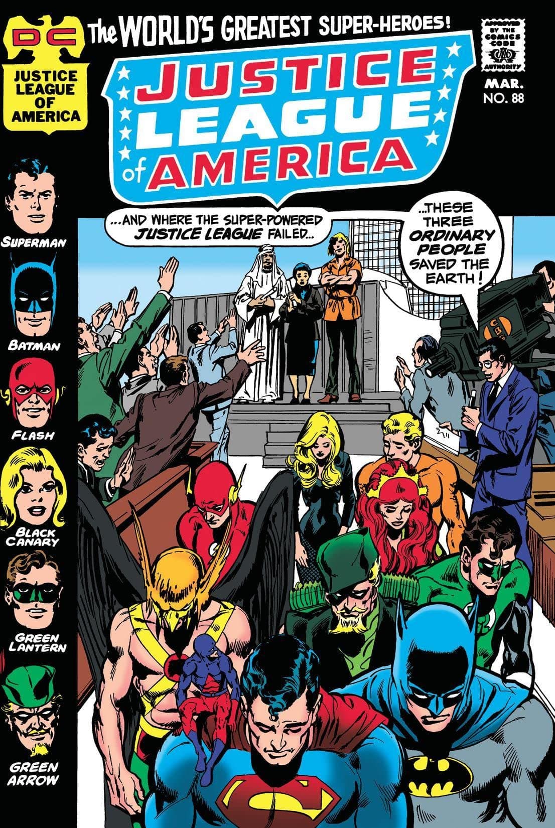 Justice League of America #88 cover
