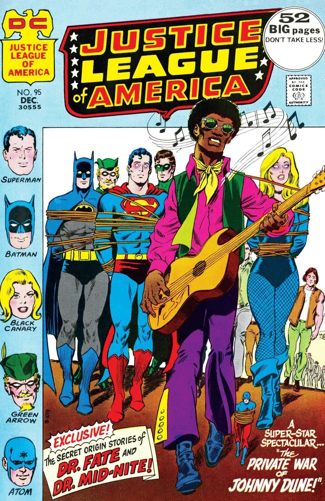 Justice League of America #95 cover