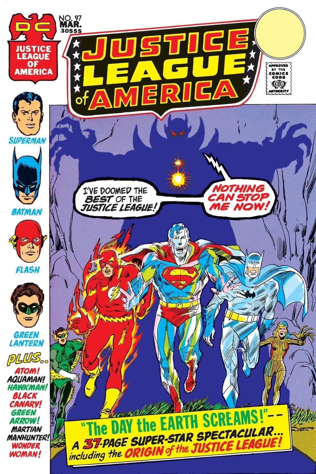 Justice League of America #97 cover