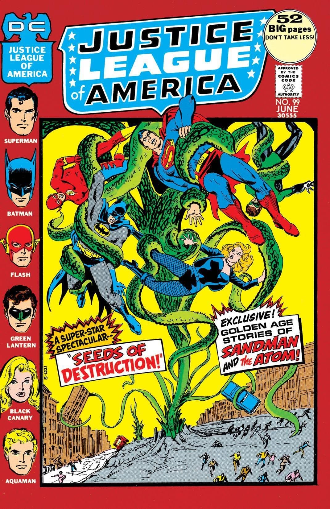 Justice League of America #99 cover