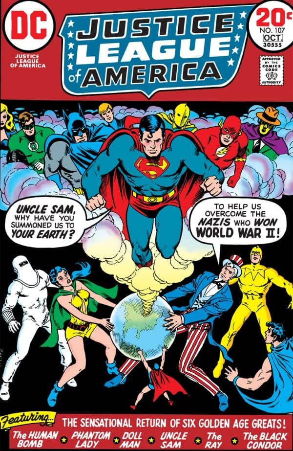 Justice League of America #107 cover