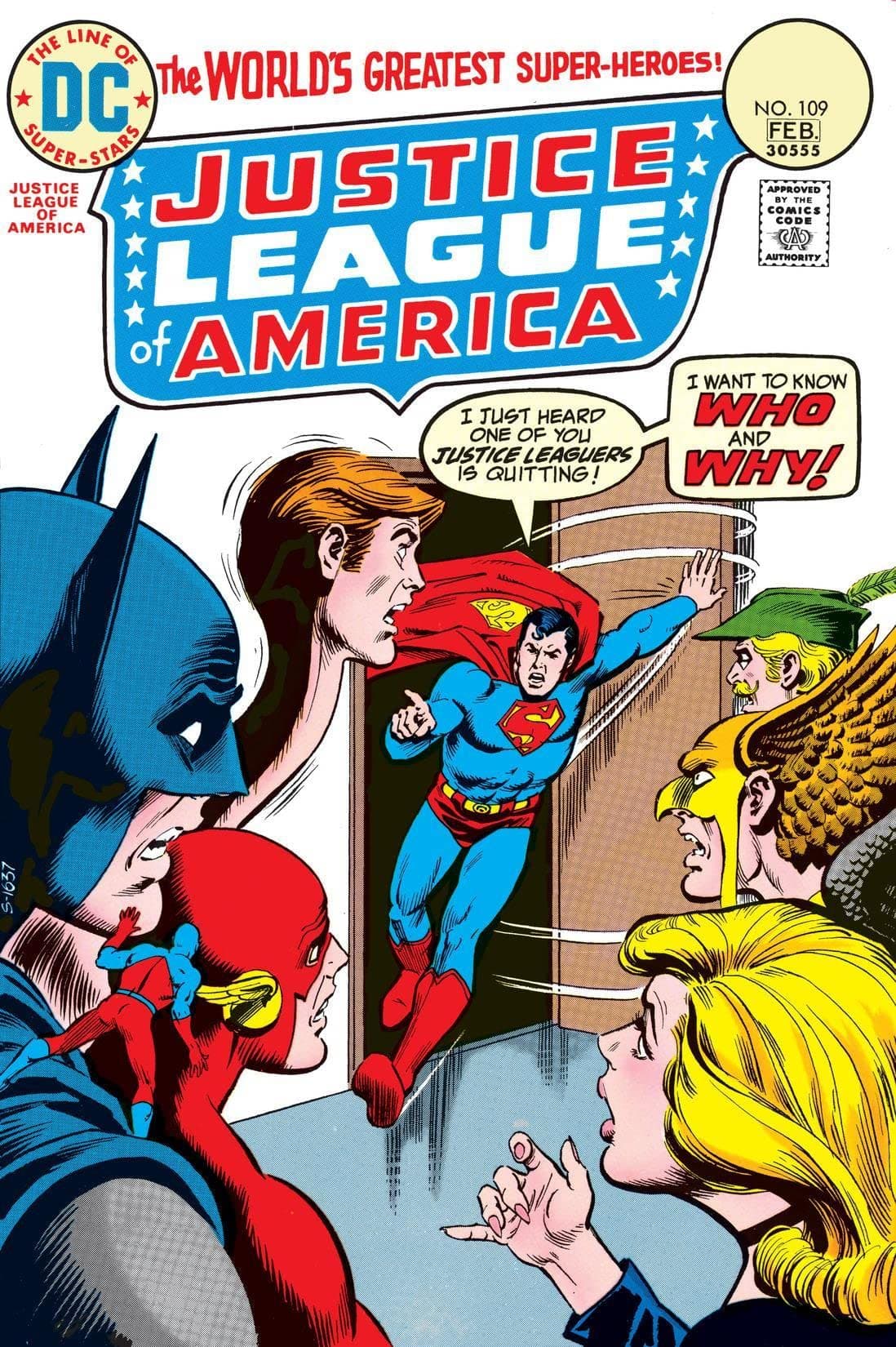 Justice League of America #109 cover