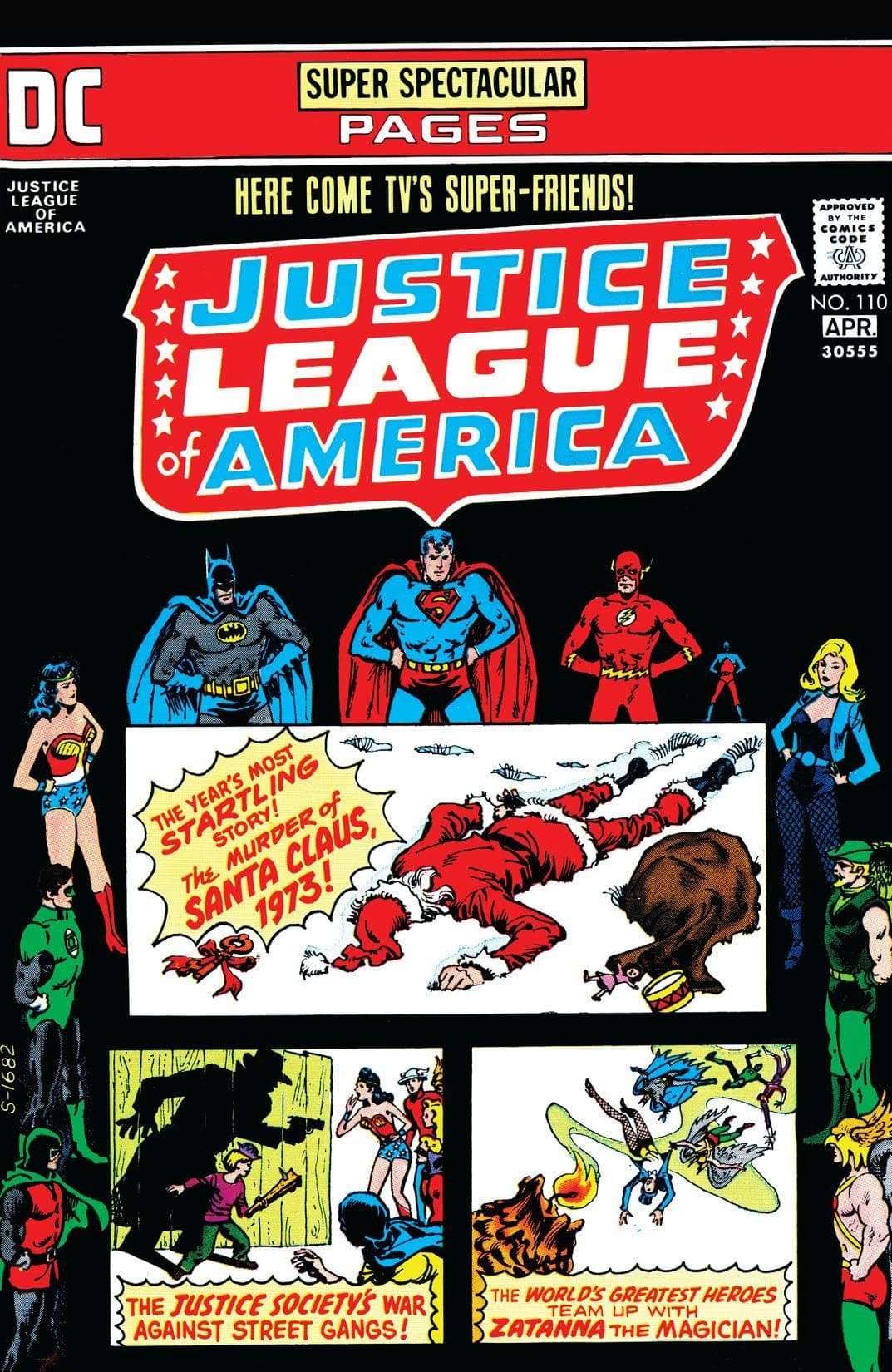 Justice League of America #110 cover