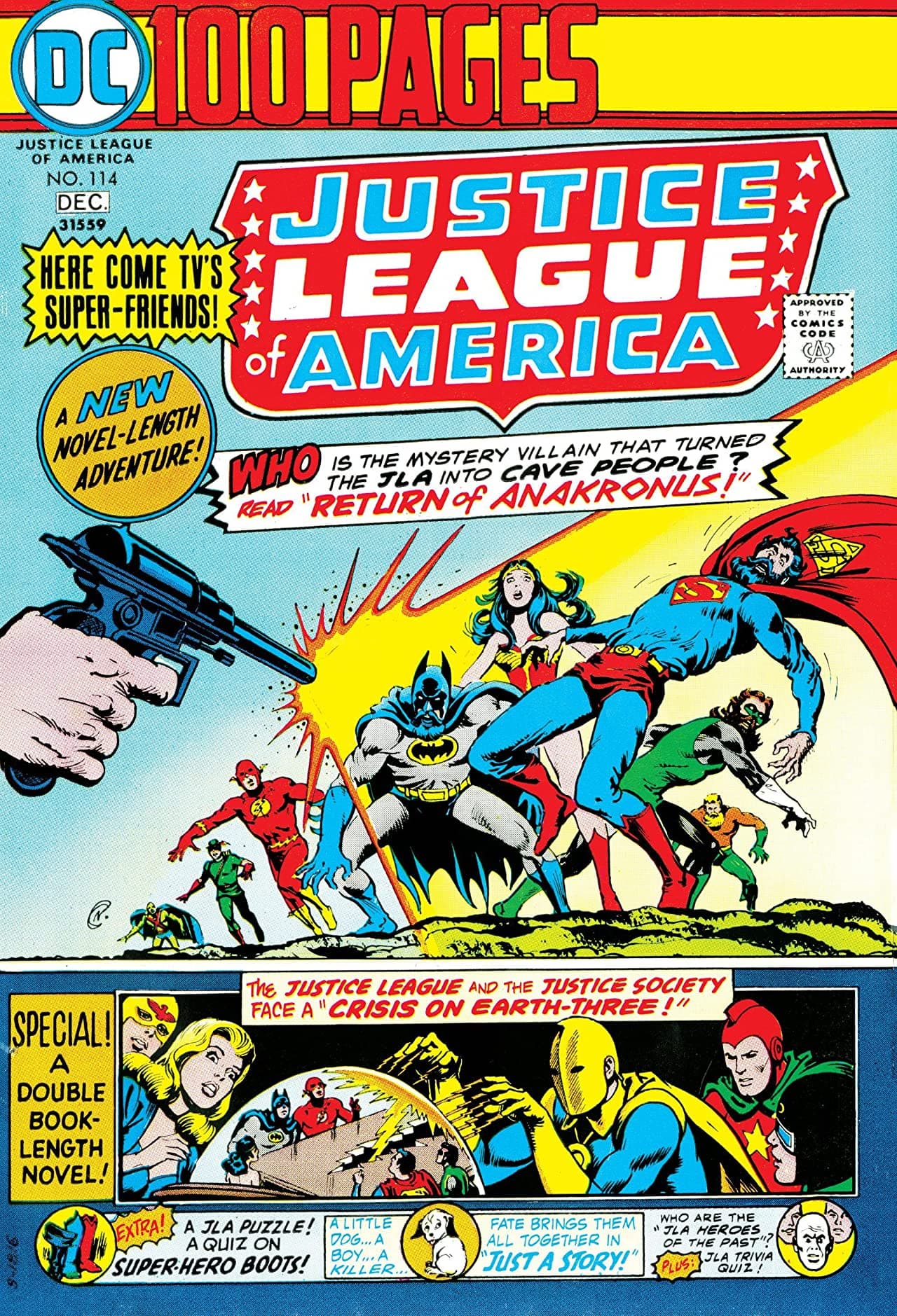 Justice League of America #114 cover