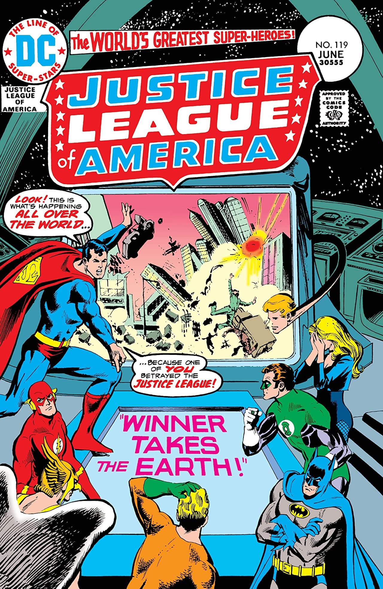 Justice League of America #119 cover